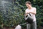 green basics watering can 10ltr living black